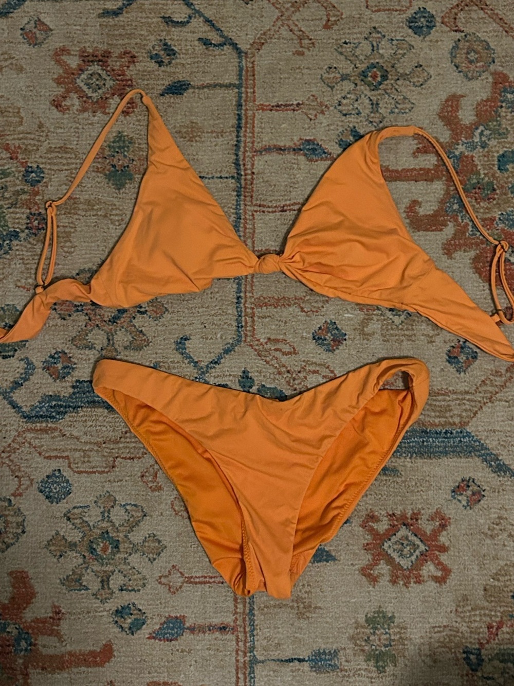 O'Neill Orange Triangle Bikini Set